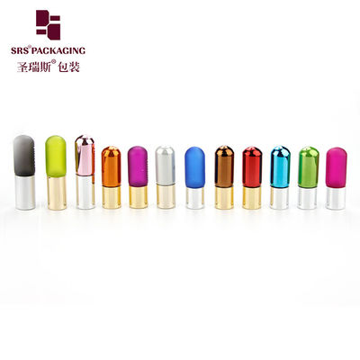 購入 ミニ ガラス 香水 ローラー ボトル 3ml 電気塗装 オレンジ 化粧品 カスタマイズ オンライン製造
