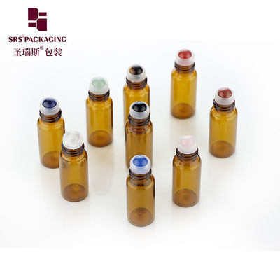 購入 BLP-3ML 3ML 香水 アンバーガラス 玉石玉のボトルにロール オンライン製造