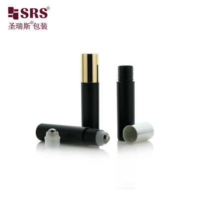 購入 10ml フローストブラックローラーボトル 香水用 空眼血清 金属ローラーボールの工場販売 オンライン製造