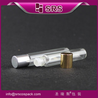 購入 ガラスロールオンボトル 8ml ガラスローラーボールボトル スチール オンライン製造