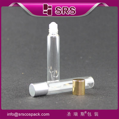 購入 ガラスロールオンボトル 8ml ガラスローラーボールボトル スチール オンライン製造