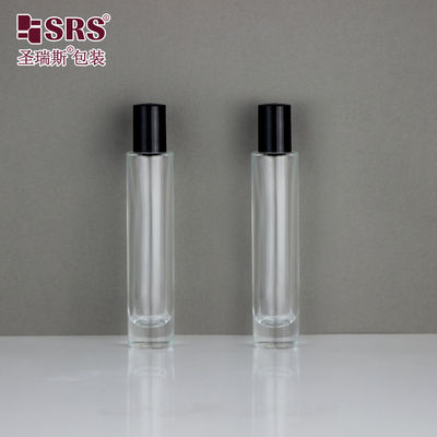 購入 GB1-15ml Essential Oil Clear Glass Roll On Bottle with PP Plastic Screw Cap オンライン製造