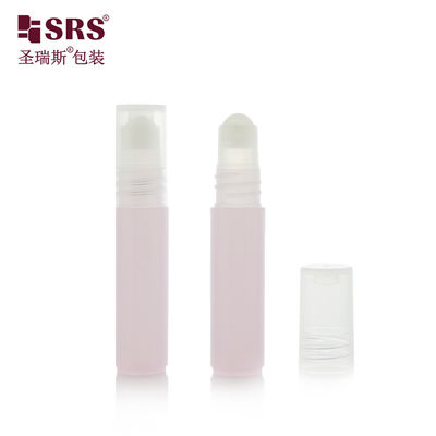 購入 RPPH-5ML パステルピンク注射半透明着色ローラーボトル、化粧品アイケアパッケージ用ガラスビーズ付き オンライン製造