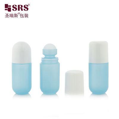 購入 RPPA-50ml 空のPPプラスチックローラーボトル 青い丸い上空のホールボール ゲル用 オンライン製造