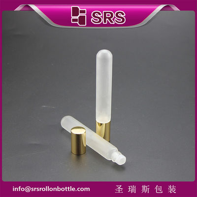 購入 SRS 10ml フォスト ガラス ロールオン エッセンシャル ボトル、ゴールド アルミニウム キャップ付き オンライン製造