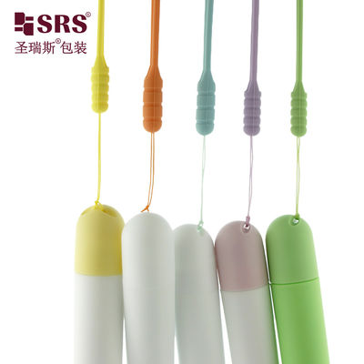 購入 RPPF-20ML PP ロールオンボトル プラスチック 空のローラーボールボトル ドームキャップとハングストラップ付き オンライン製造