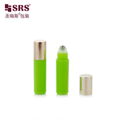 購入 RPA(S)-2ML ミニスリムグリーン プラスチック ロールオンボトル ローズゴールドキャップ オンライン製造