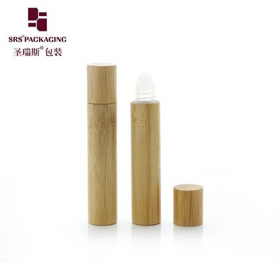 購入 BPP-8ML 天然の竹 木製のキャップ パーソナルケアパッケージングのためのプラスチックロールボトル オンライン製造