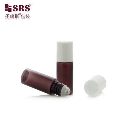 購入 PET18-15ml 20ml PET PCR プラスチックロールボトル カスタム 透明紫色 オンライン製造
