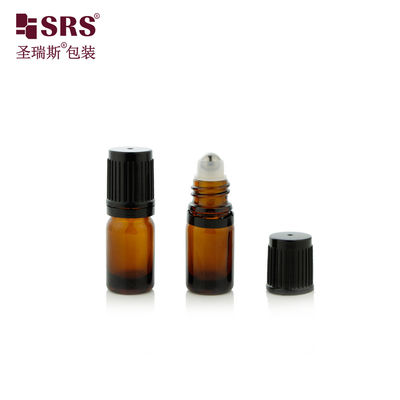 購入 BLPF-5ml 丸い肩 青緑緑のアンバーガラスボトル オンライン製造