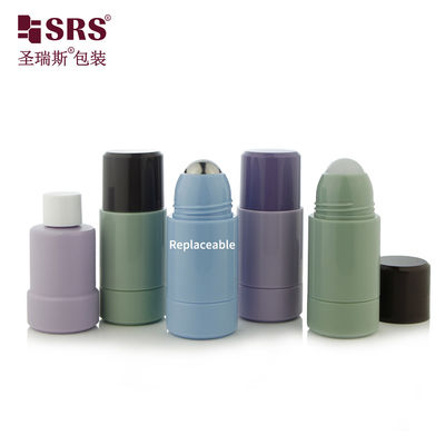 購入 SRS 梱包 50ml 75ml プラスチックのボトルに再充填可能なロール オンライン製造