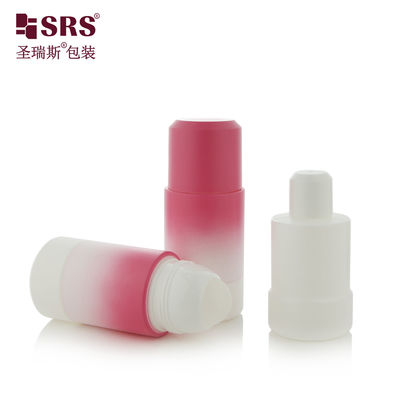 購入 RPPE ((P) -75ml 円筒形 化粧品 PP PCR プラスチックロールボトル グラデントコーティング カスタムカラー容器 補充ボトル 筋肉リラックスジェルパッケージ オンライン製造