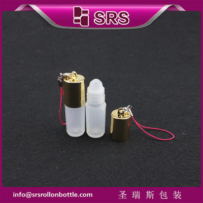 購入 SRS 空の化粧品ミニプラスチック香水ロールオンボトル 3ml フック付き オンライン製造
