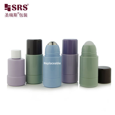 購入 再充填可能なPPロールオンボトル 50ml 75ml デオドラントとケア用 オンライン製造