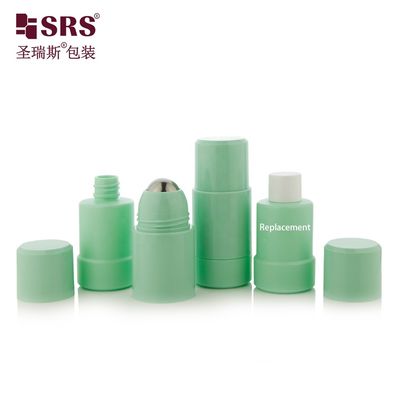 購入 50ml 75ml PP PCR リフィール可能なロール・オン・ボトル オンライン製造