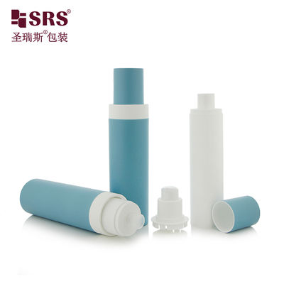 購入 50ml 100ml PP Refillable Airless Pump Bottle for Skin Care オンライン製造