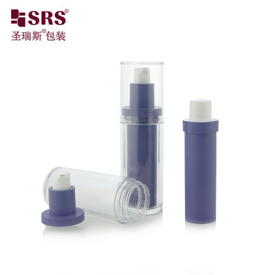 購入 30ml PP PET Refillable Airless Bottle for Skincare Creams and Serums オンライン製造