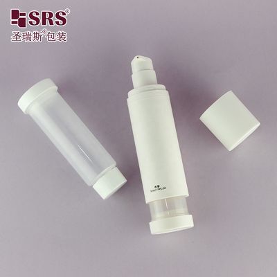 購入 Refillable Airless Pump Bottle PP Plastic 30ml 50ml 100ml Cosmetic Packaging オンライン製造