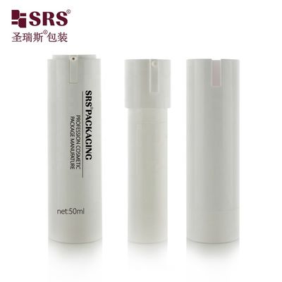 購入 15ml 30ml 50ml AS+PP Refillable Airless Pump Bottle for Cosmetic Serum オンライン製造