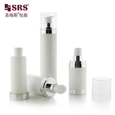 購入 Refillable Airless Pump Bottle 15ml 30ml 50ml for Cosmetic Creams オンライン製造
