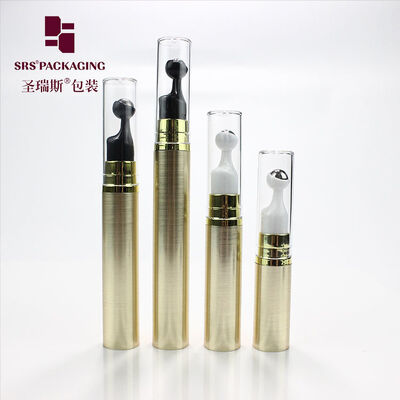 購入 高級プラスチック5ml 10ml 12ml 15ml アイジェルクリーム メタルボールエアレスプラスチックボトル ローラー化粧品包装 オンライン製造