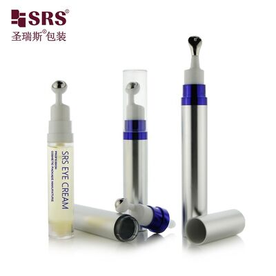 購入 SRS 8ML 10ML 15ML 空気のないボトルのボトル上にロール 高品質のホットセール眼クリームマッサージ容器 オンライン製造