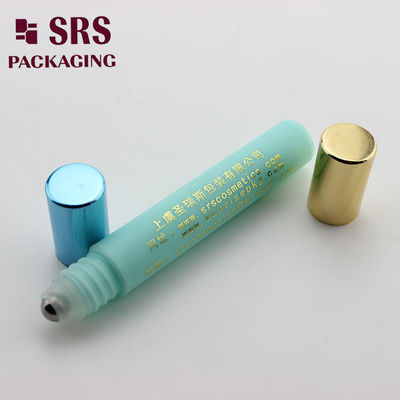 購入 SRS 空の化粧品 8 ミリリットル青色プラスチック アイ クリーム ローラー ボール ボトル オンライン製造