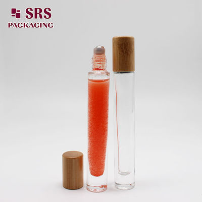 購入 SRS 空の香水竹キャップ 10 ml ガラス瓶、ローラー ボール付き オンライン製造
