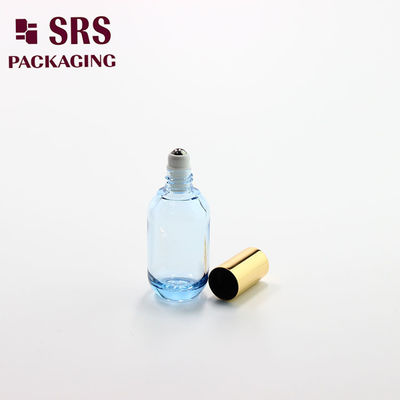 購入 エッセンシャルオイルや香水のための丸い空のプラスチック製の再充填可能なローラーボトル18ml オンライン製造