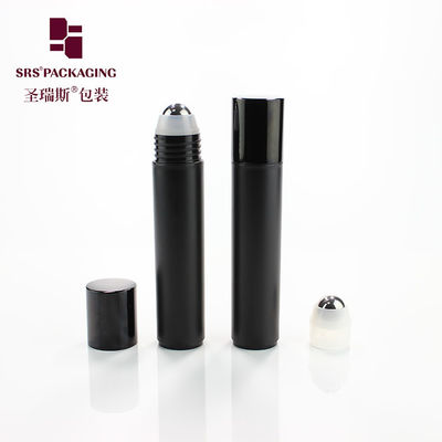 購入 空っぽの 35ml メットブラック色のプラスチックデオドラントロールボトル オンライン製造
