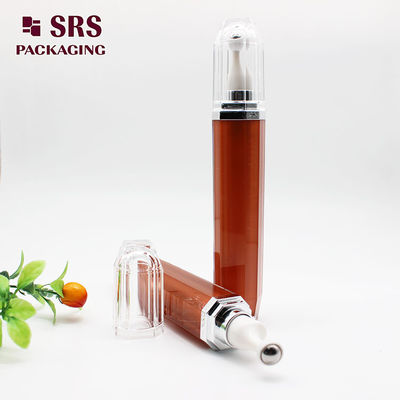 購入 SRS 空の化粧品アイクリームアクリルロールオンボトル丸型 15ml オンライン製造