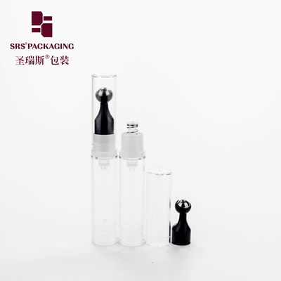 購入 空のプレス エアレス丸型 10 ml 12 ml プラスチック ロールオン アプリケーター ボトル オンライン製造