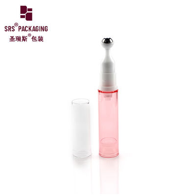 購入 化粧品の空のピンク色の丸型 10 ml ローラー ボトル プラスチック オンライン製造