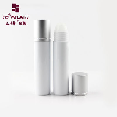 購入 ホットセール化粧品光沢のある白1オンスプラスチックデオドラントロールオンボトル オンライン製造