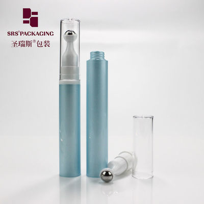 購入 5 ミリリットル 10 ミリリットル 12 ミリリットル 15 ミリリットル化粧品空プレスエアレスプラスチッククリームブルーロールオンボトル オンライン製造
