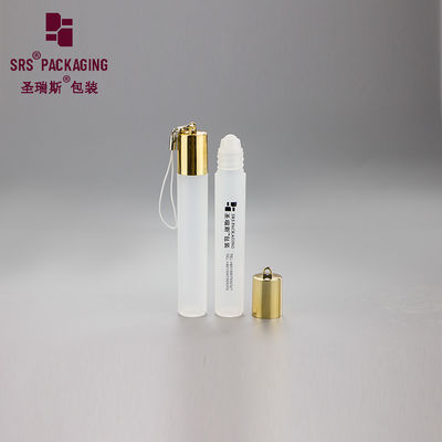 購入 空のミニ 8 ml フロストアイ クリーム プラスチック ローラー ボール ボトル フック付き オンライン製造