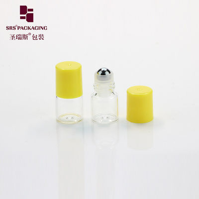 購入 化粧品 エッセンシャルオイル ガラス ロールボール ボトル ミニ 透明色 1ml オンライン製造