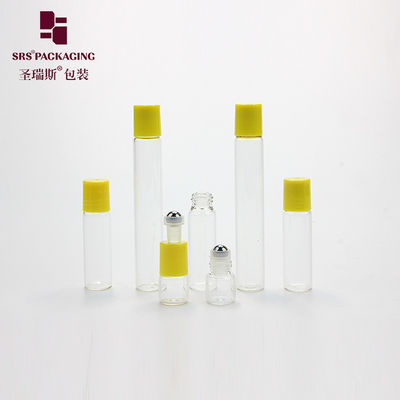 購入 化粧品ミニガラスローラーボトル 透明色 1ml 3ml 5ml 8ml 10ml オンライン製造
