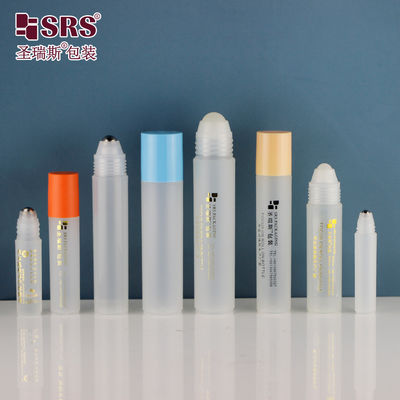 購入 エッセンシャルオイル用ロゴ印刷可能、2ml～35ml容量、RPPシリーズ、滑らかな白色プラスチックロールオンボトル オンライン製造