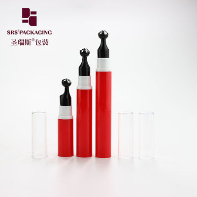 購入 5ml 10ml 12ml 15ml ホット レッド ロール ロール ボール メタル マッサージ ロール ボトル 容器 眼クリーム 眼ケア パッケージ オンライン製造