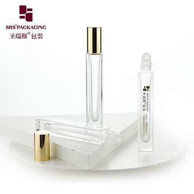 購入 GB2-10ml 金色アルミニウムキャップとホットスタンプロゴ付き空ガラス香水瓶 オンライン製造