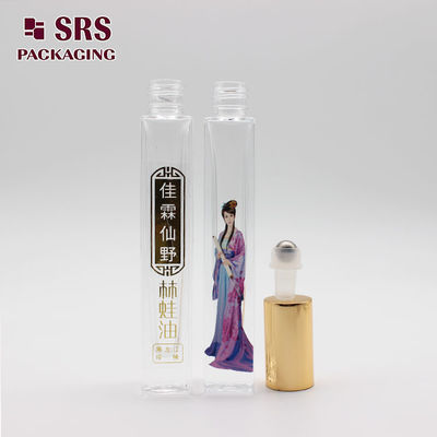 購入 GB2-10ml 正方形香水ガラスローラーボール容器 空 3D印刷パターン付き オンライン製造