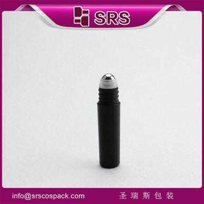 エッセンシャルオイルのための香水ボトルに黒色の漏れ防止ロール