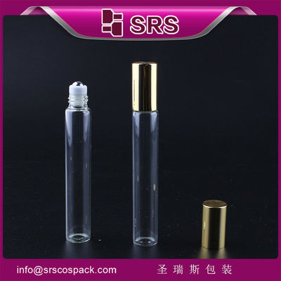 エッセンシャルオイルボトルと空きガラス 1/3オンスロール