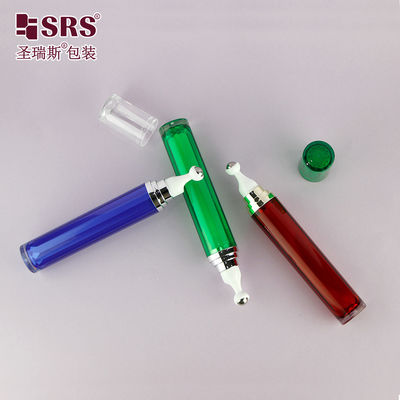 アイクリーム化粧品 空のアクリルロールオンボトル 15ml/20ml SSボール付き