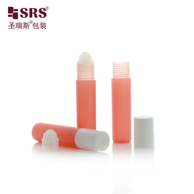 マットフロスト仕上げ 10ml ホワイトPP ロールオンボトル エッセンシャルオイル用