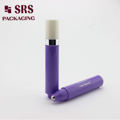SRS 贅沢 10ml プラスチックの紫色の化粧品 空気のないロール ボトル