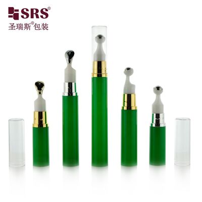 5ML 10ML 12ML 15ML 高品質のアイクリームローション 化粧品 空っぽチューブ真空ロール上 高級ロールAS 空気のないポンプボトル