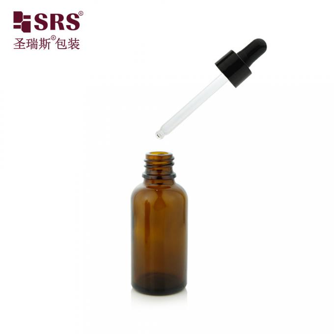 アクネ対策 エッセンシャルオイル ガラスドロッパーボトル PPプラスチックドロッパー処理 4