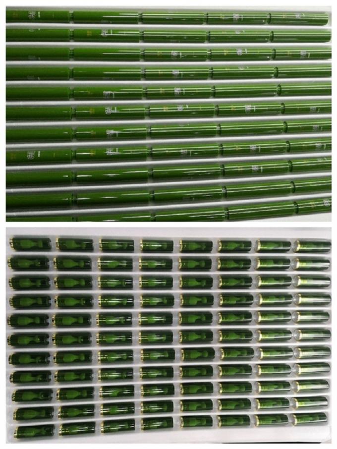 A0031-10ML 空気のない粘土のボトル上の空のプラスチックロール 透明なキャップ付きの茶色のコーティング 7